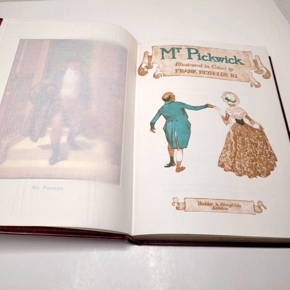 Mr. Pickwick Pages from The Pickwick Papers with Illustrations by Frank Reynolds - Picture 5 of 15